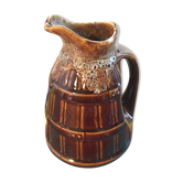 Ancien pichet céramique marron