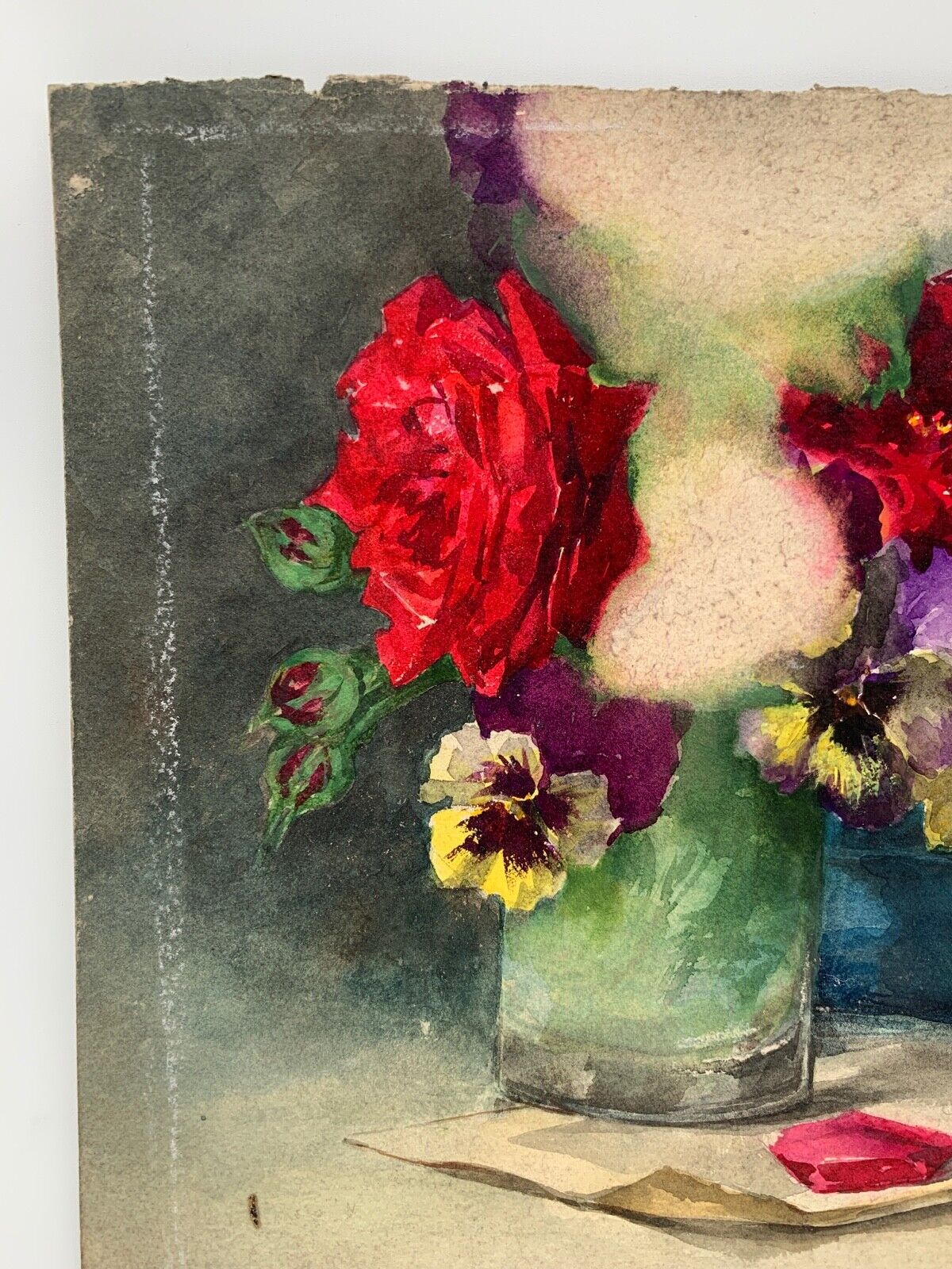 Watercolor on paper gabrielle guillot de raffaillac still life