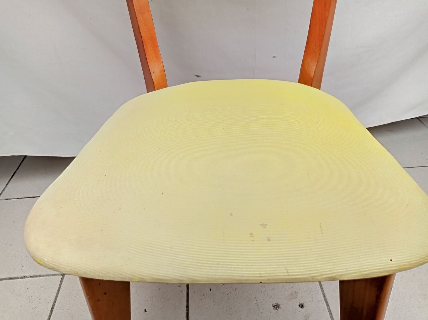 Vintage vinyl chair