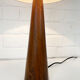 Lampe de table moderniste mid-century en teck, Danemark 1960