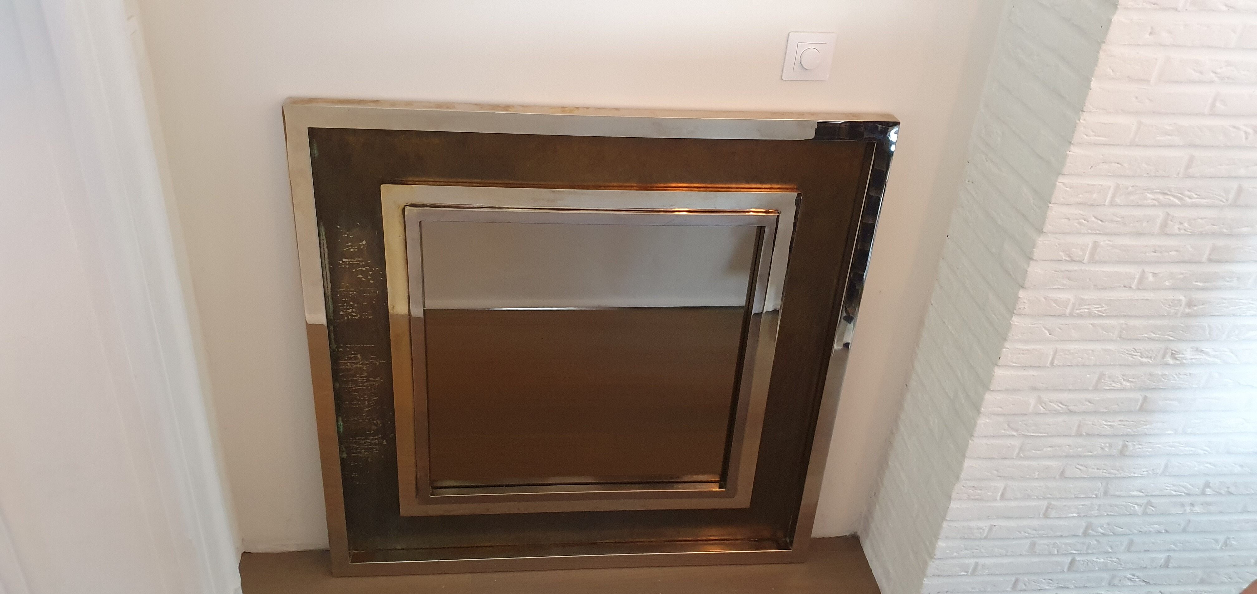 Belgo chrome mirror  70s