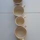 6 coffee cups Digoin Badonviller Sarreguemines