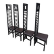 4 designer chairs from the 70s/80s.
