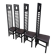 4 designer chairs from the 70s/80s.