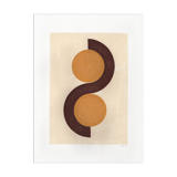 Painting on paper • monotype M366 • dated and signed Eawy •