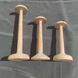 Wooden hat holder 1 set of 3