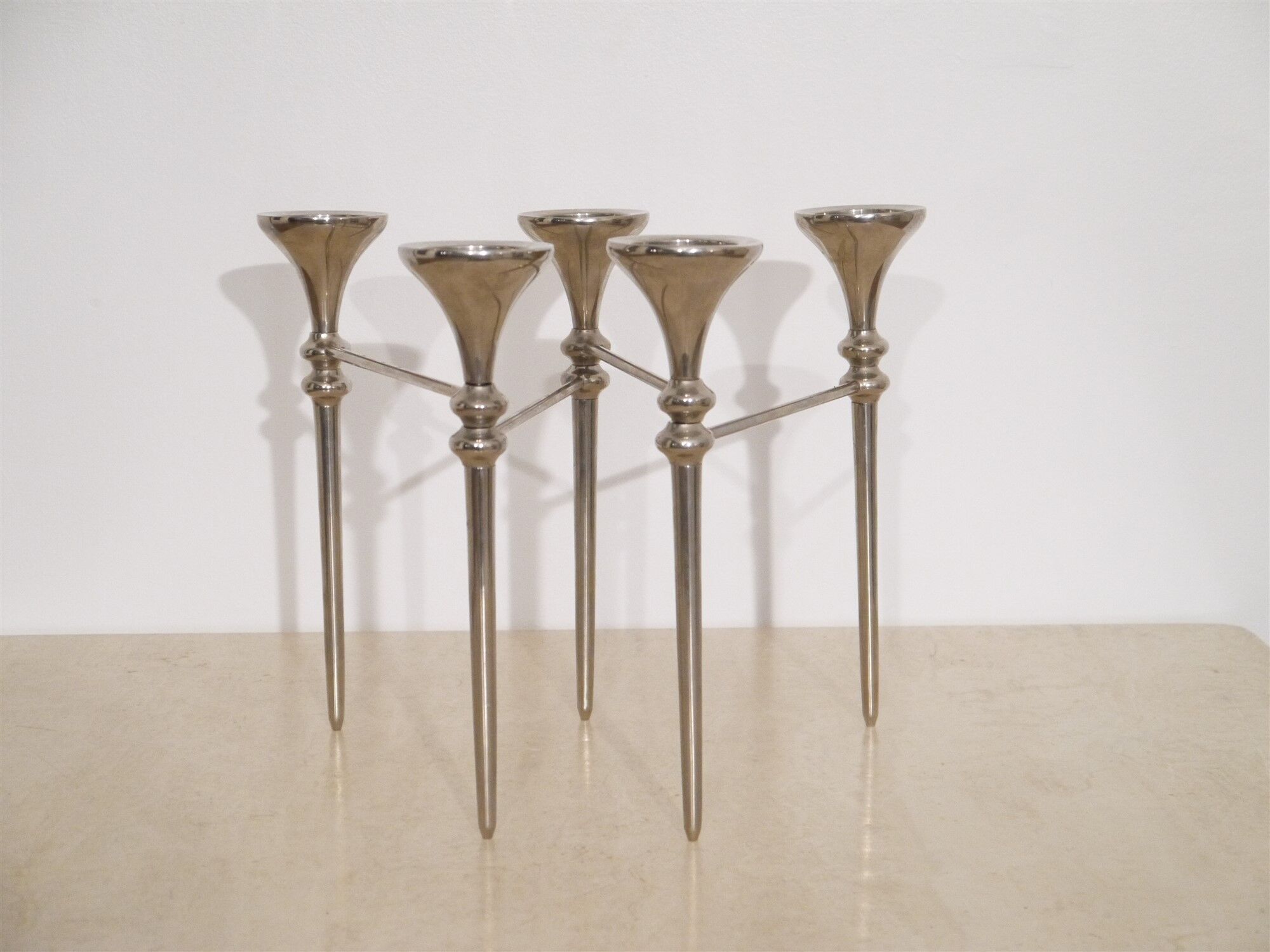 Vintage articulated candle holder 1970