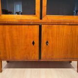 Biedermeier Top Showcase or Vitrine in Cherry Wood, South Germany, 1830