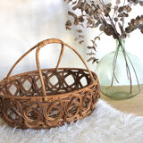 Old wicker basket