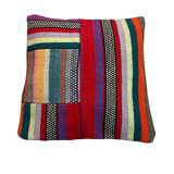 Vintage turkish kilim cushion cover 40x40cm