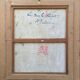 Post-pointillist painting, 60's signed M. d'Estienny