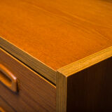 Danish teak ps modular wall units by preben sørensen for randers møbelfabrik, 1960s, set of 11