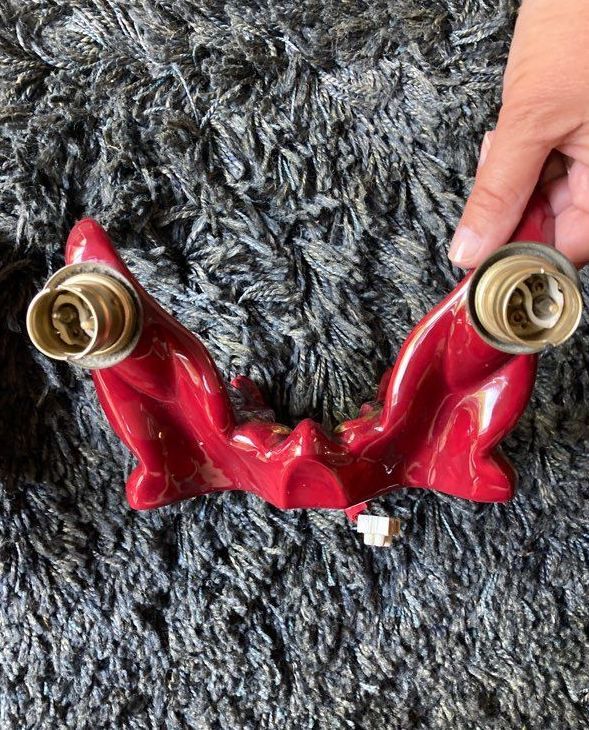 Ceramic wall lamps 40s