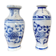 Pair of porcelain soliflores