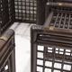 Ensemble de six chaises Afra et Tobia Scarpa en bambou et rotin