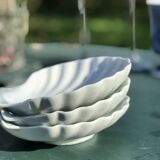 Set of 4 shell bowls