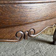 Encoignure à porte, merisier style louis XV, vintage, années 60