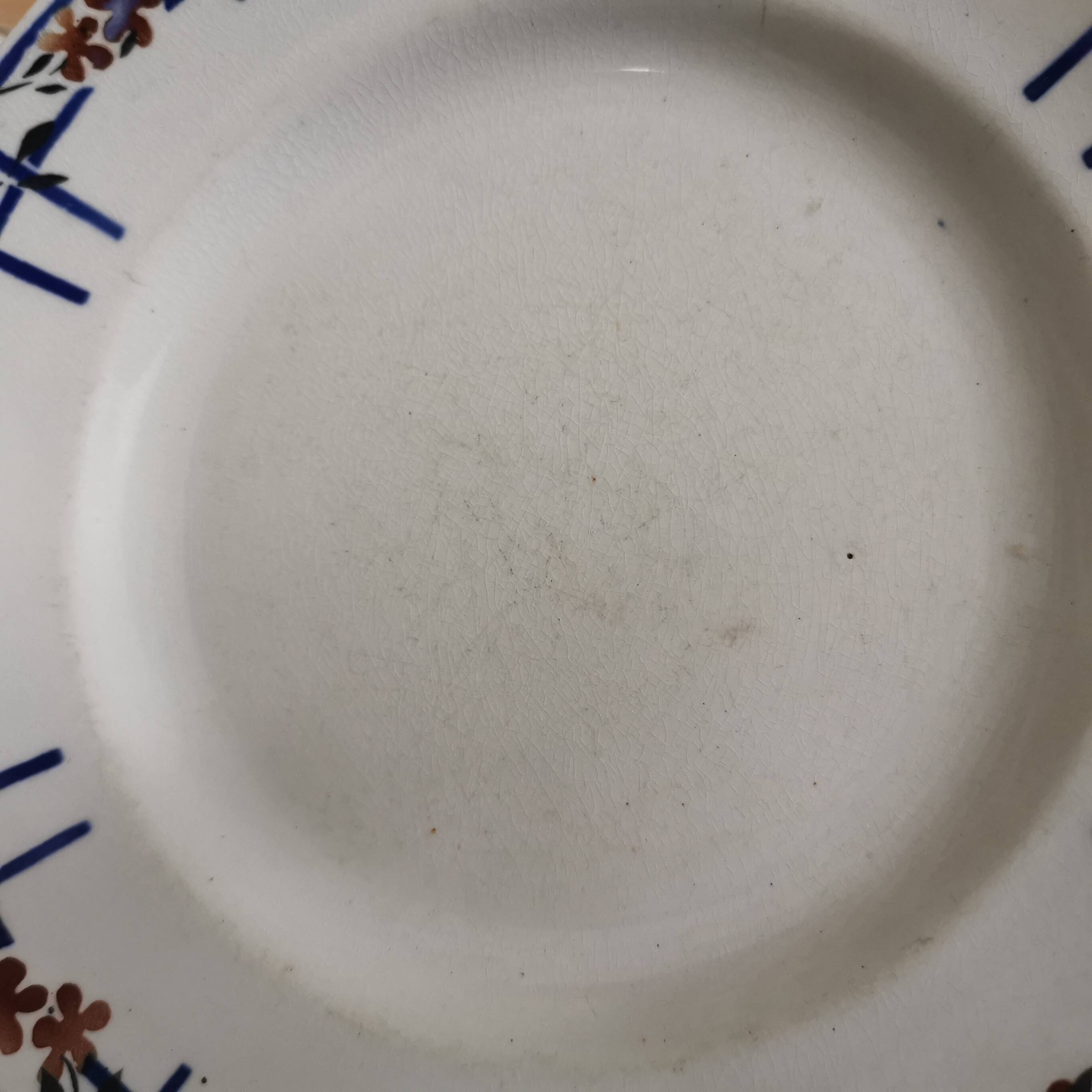 Earthenware soup plates, Moulin des Loups Orchies
