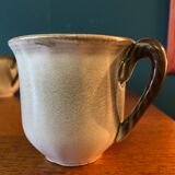 Set of 7 cups and saucer Salins France