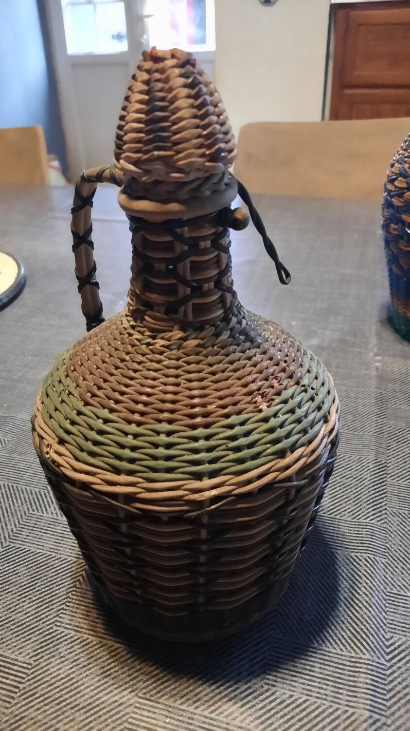 Set of 3 scoubidou bottles