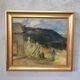 David Wallin (1879-1957), Romantic Painting , 1917, Oil on Canvas, Framed