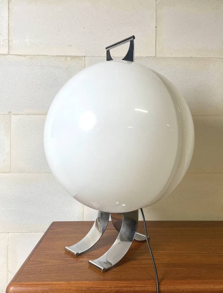 Table lamp Model Sfera by Cuccuru Beni for ECOLIGHT, Italy ⎜ years