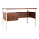 Mid-Century Danish Teak Desk, 1970s.