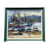 Knife painting signed Moun-Pollat