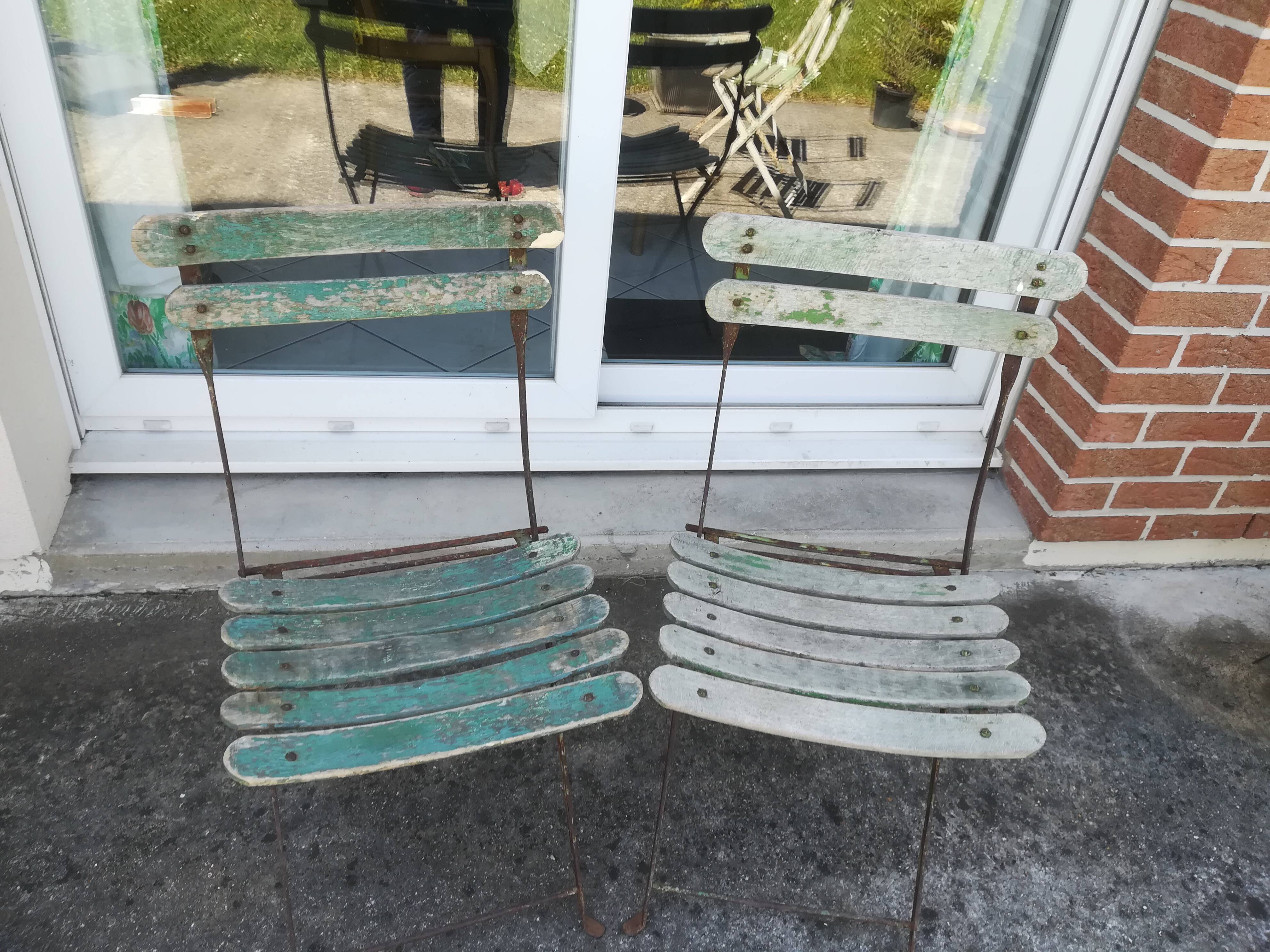 Chaises de jardin