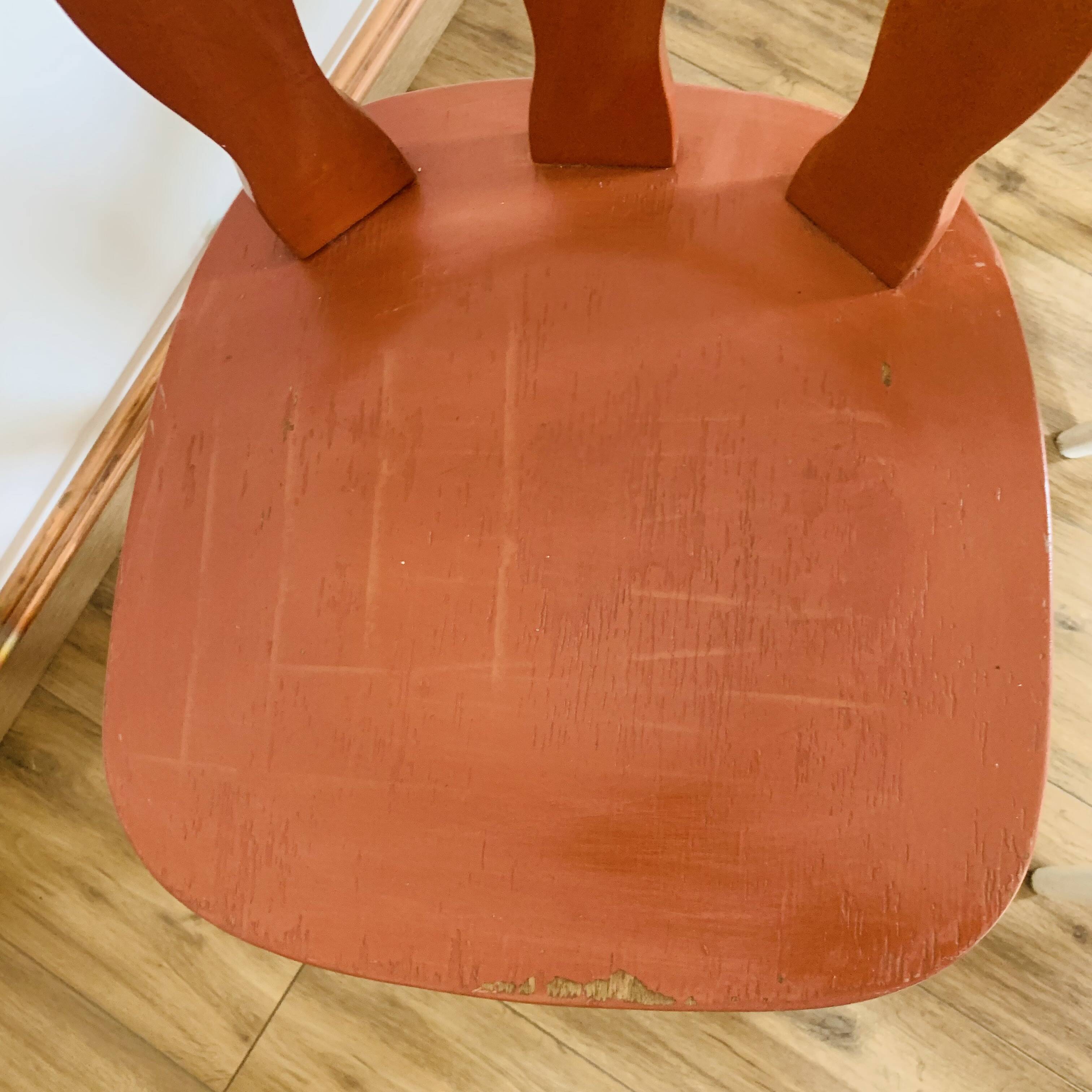 Set of 4 mismatched chairs