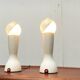 Gilda table lamps, Italian postmodern model by Silvia Capponi for Artemide, 1990s, set of 2.