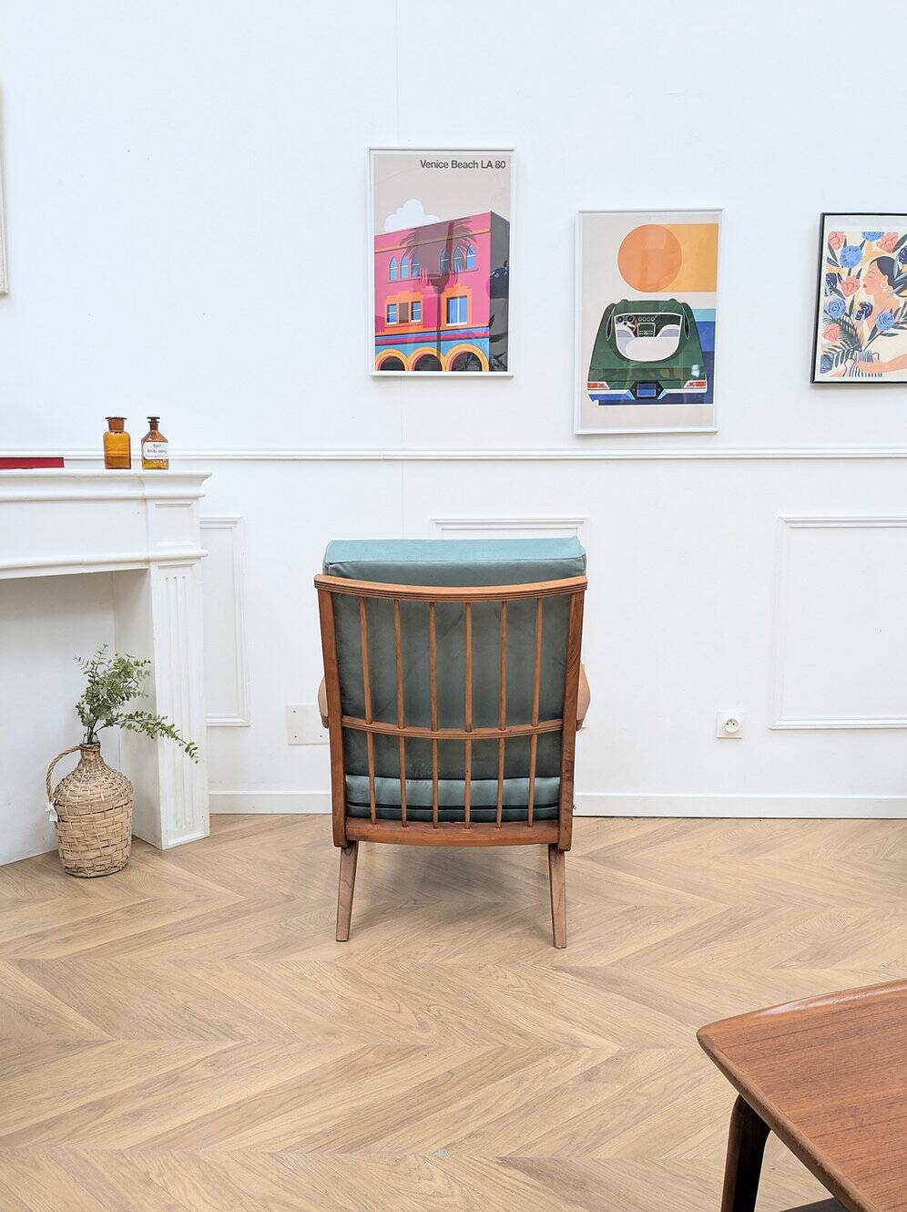 Vintage Scandinavian armchair