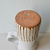 Ceramic pitcher, signed the Argonauts, 50s