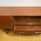 Mid-Century Retro Vintage Teak Small Sideboard by Jentique 1960s  Sliding G