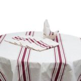 Basque tablecloth and 6 towels
