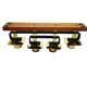 Avy four-armed candlestick new look mid-cent