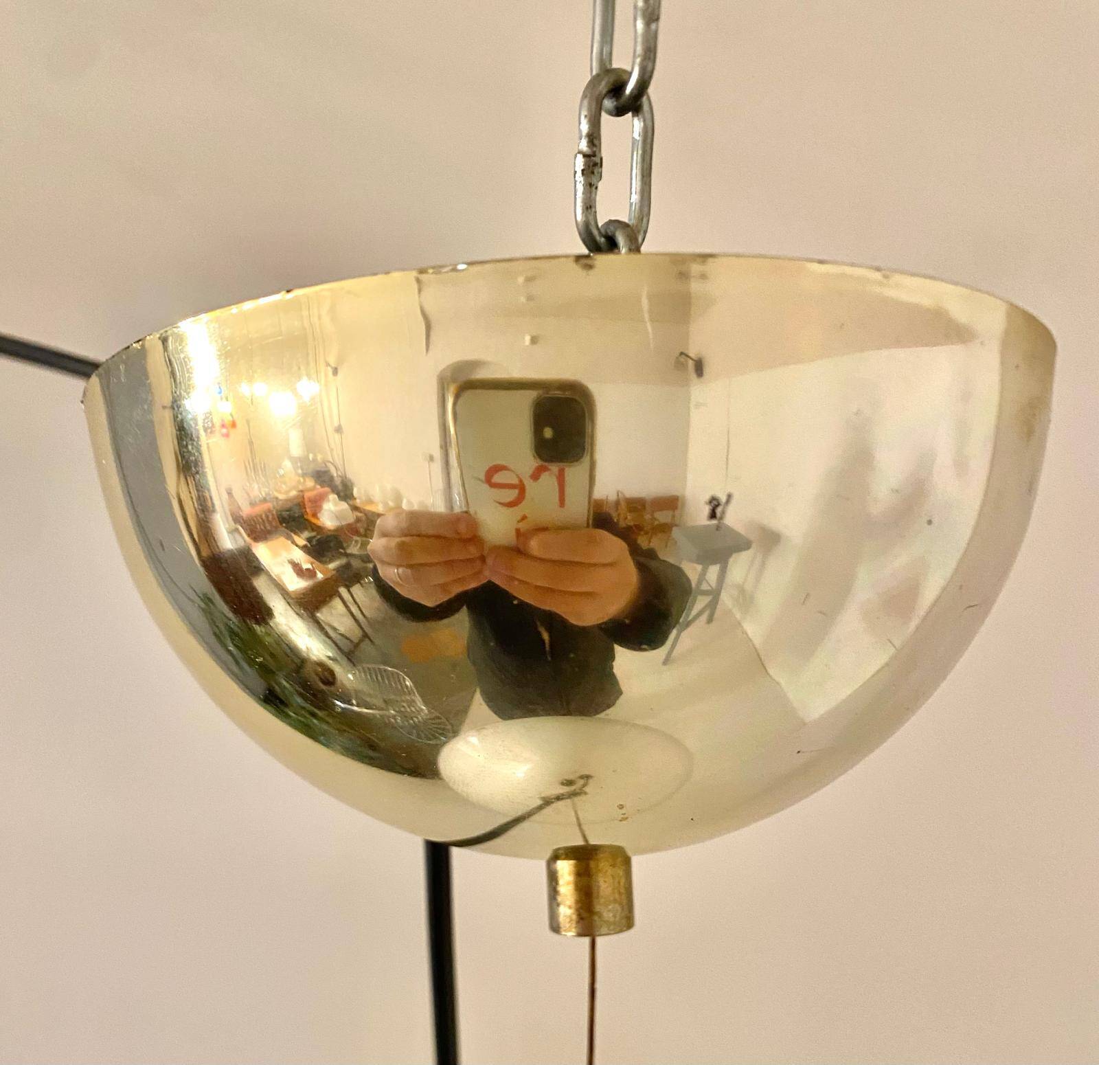 Space Age IGuzzini Pendant "Elpis" , Harvey Guzzini, Italy 1970s