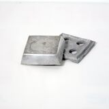 Scandinavian ashtray in cast aluminum