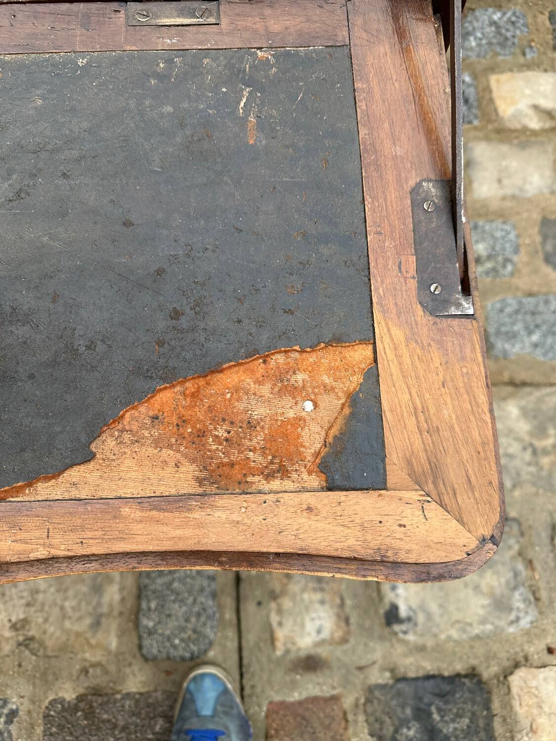 Antique Louis XV style sloped desk