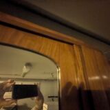 Wardrobe with mirror