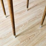 Side table vintage tapered legs 1950