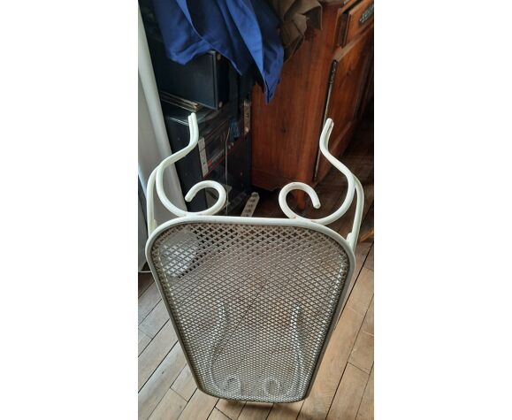 Garden forged iron coffee table