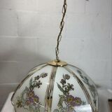 Vintage hollywood regency pendant lamp / luster