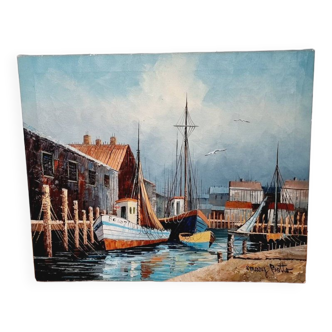 Mary Botto (1912-2002) - The Port