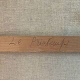 Poplar landscape signed