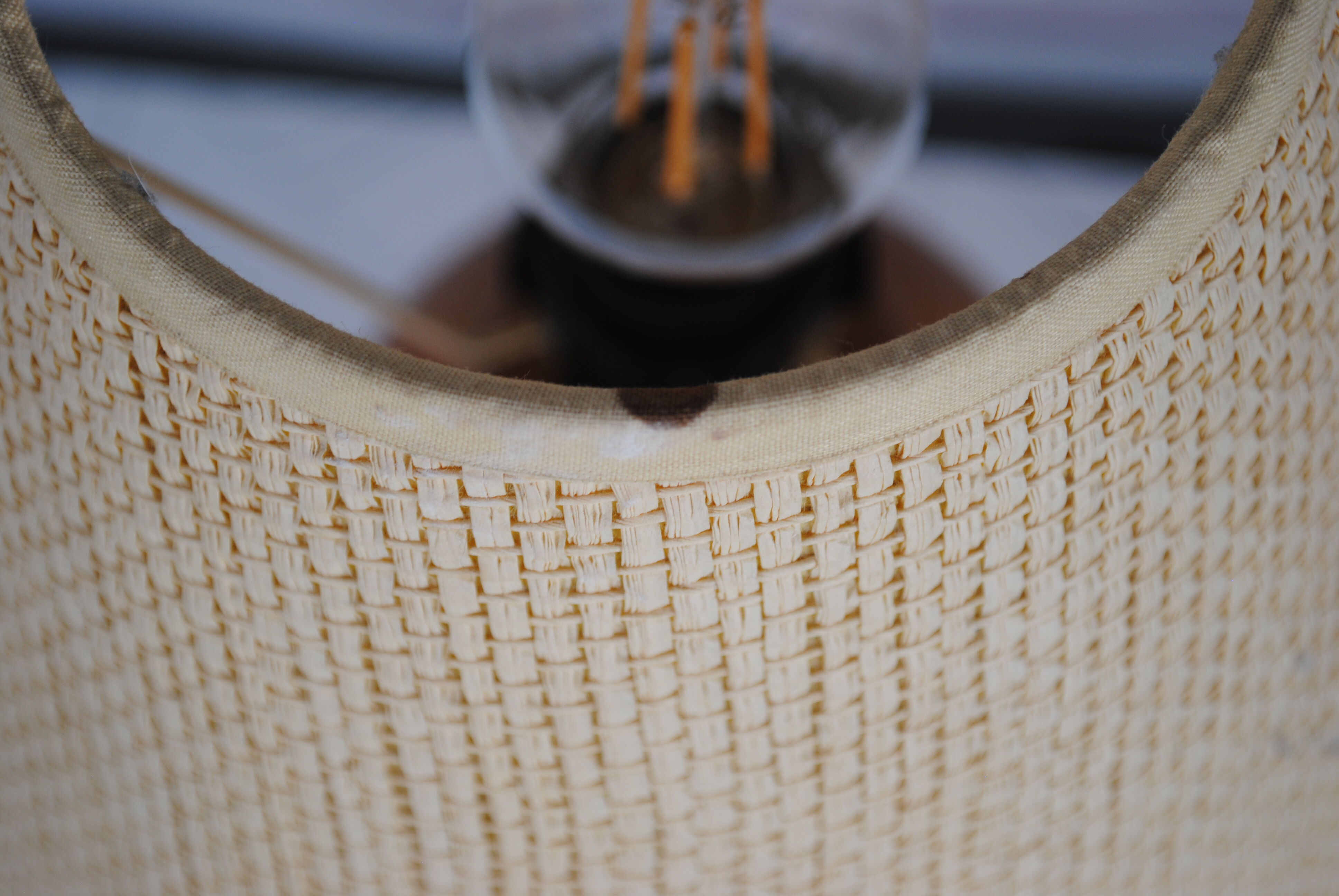 Wooden ball lamp 1970