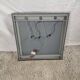 Vintage bathroom mirror with lighting 68x68cm