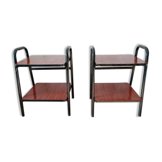 Pair of bedside side tables