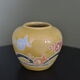 Small yellow fish vase