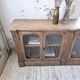 Enfilade vitrine chêne massif 1920